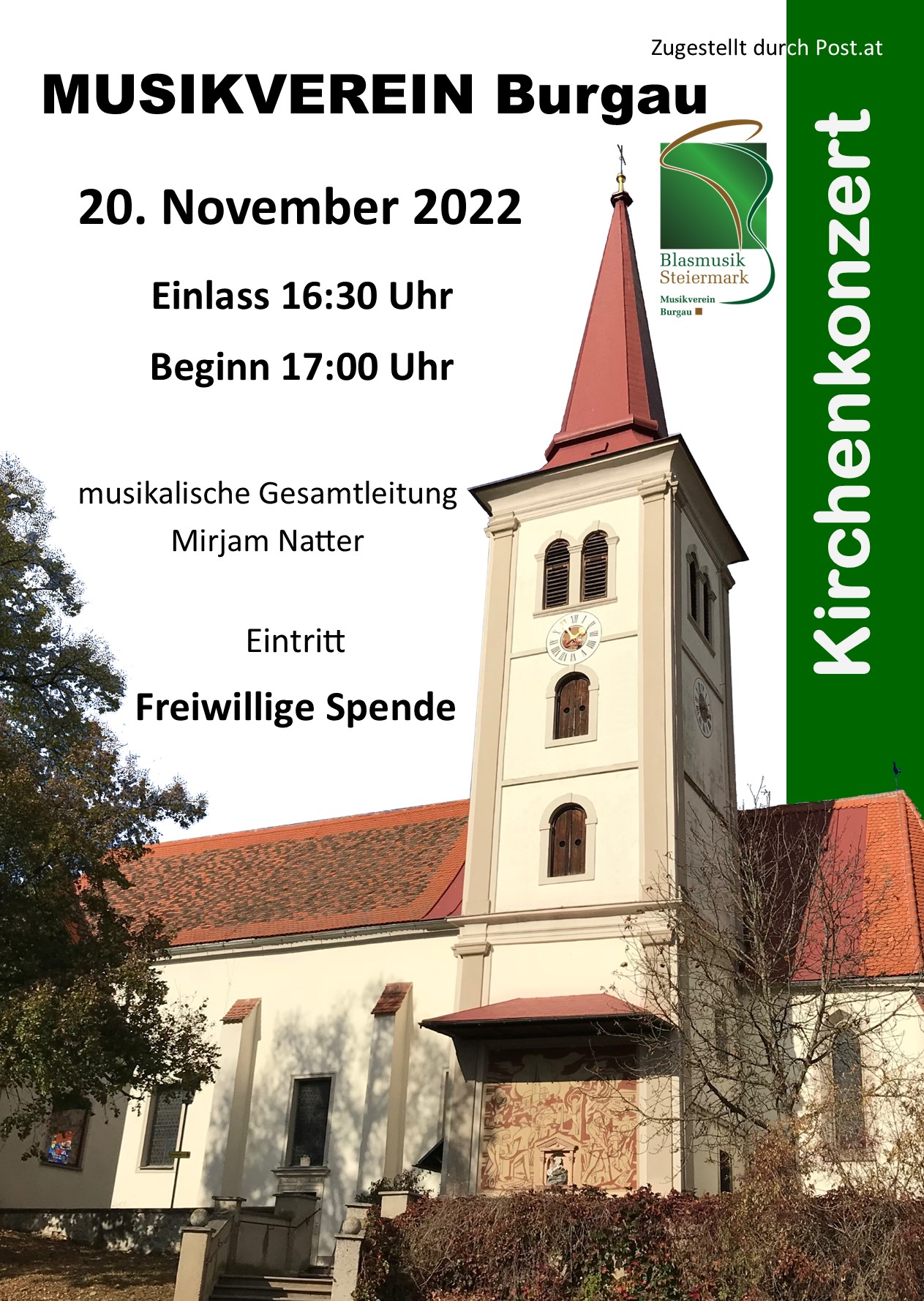 Einladung zum Kirchenkonzert 2023